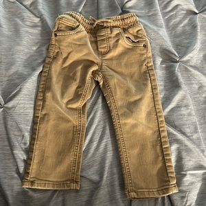 Cat & Jack khaki denim pants toddler 2T
